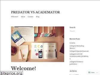 predatorvsacademator.wordpress.com