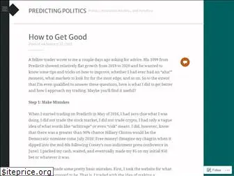 predictingpolitics.com