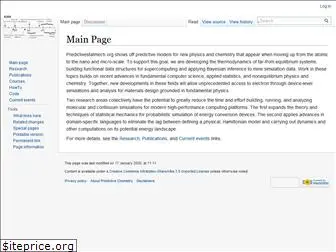 predictivestatmech.org