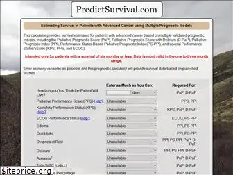 predictsurvival.com