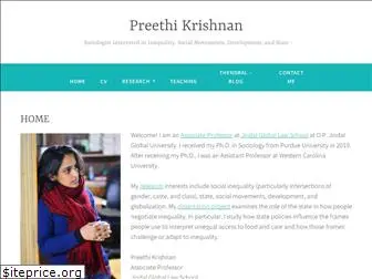 preethikrishnan.net