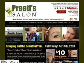 preetiherbalsalon.com