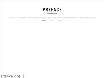 prefacepr.com