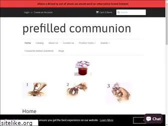 prefilledcommunion.co.uk
