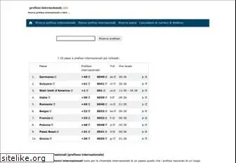 prefisso-internazionale.info