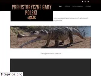 prehistorycznegadypolski.pl