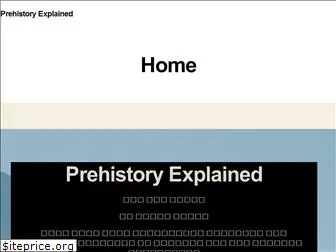 prehistoryexplainedtheebook.com