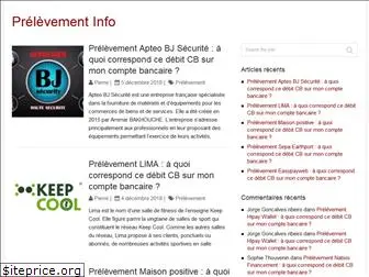 prelevement-info.com