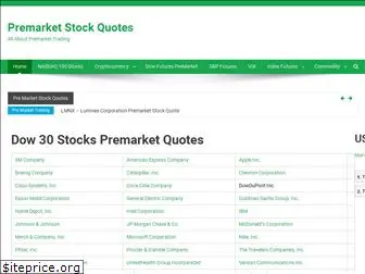 premarketstockquotes.com