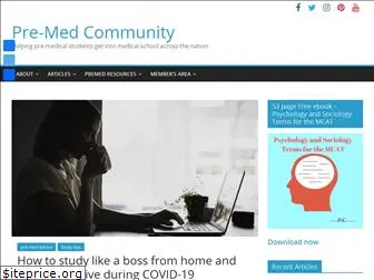 premedcommunity.com