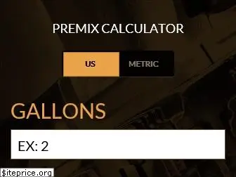 premixcalculator.com