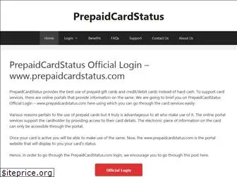 prepaidcardstatus.net