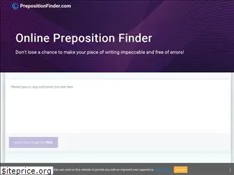 prepositionfinder.com