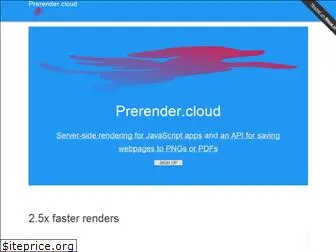 prerender.cloud