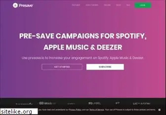 presave.io