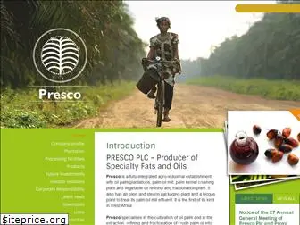 presco-plc.com