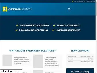 prescreensolutions.com