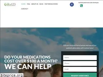 prescriptionassistance123.com