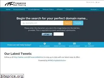 presencehosting.com
