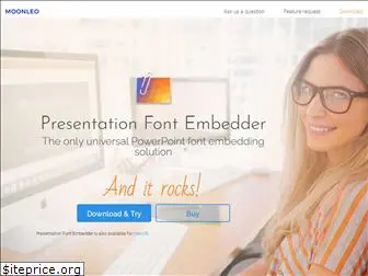 presentationfontembedder.com