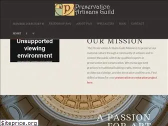 preservationartisans.org