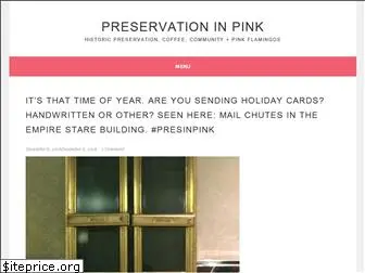 preservationinpink.com