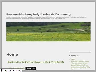 preservemontereyneighborhoods.community