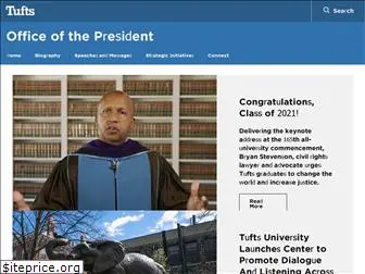 president.tufts.edu