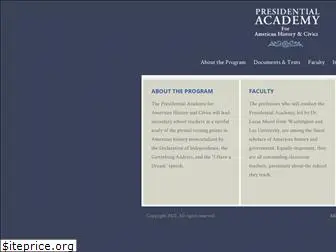 presidentialacademy.org