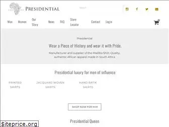presidentialshirt.com