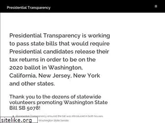 presidentialtransparency.com