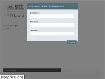 press.anu.edu.au