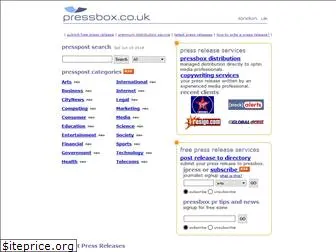 pressbox.co.uk