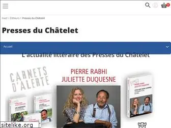 pressesduchatelet.com