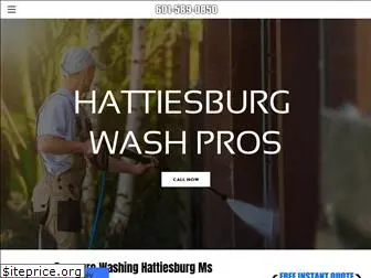 pressurewashinghattiesburg.com