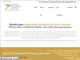 prestige-chauffeurs.com