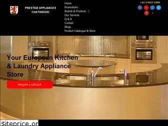 prestigeapplianceschatswood.com.au