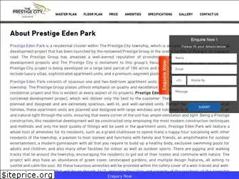 prestigecityedenpark.co.in