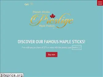prestigemapleproducts.com