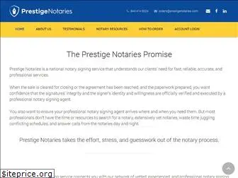 prestigenotaries.com