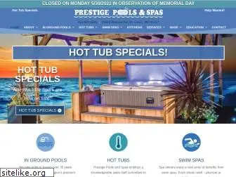 prestigepoolsandspas.com