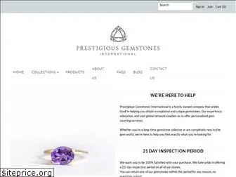 prestigiousgemstones.com