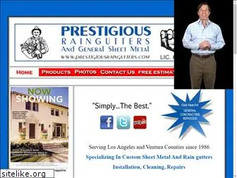 prestigiousraingutters.com