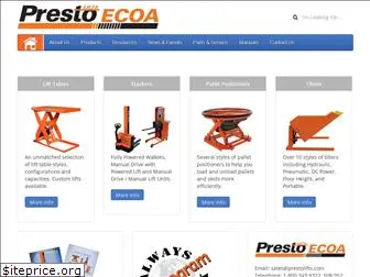 prestolifts.com