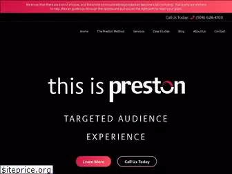 prestonevents.com