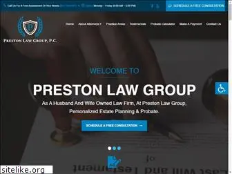 prestonlawgroup.com
