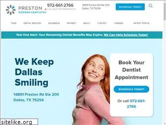 prestonmoderndentistry.com