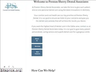 prestonsherrydental.com