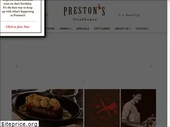 prestonsscottsdale.com