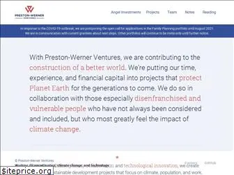 prestonwernerventures.com